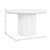 Round Rosalie Dining Table with Pedestal Base (D-16860-8-RDT) image 7