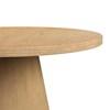 Round Portland Dining Table with Pedestal Base (D-1710-5-DT) image 4