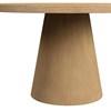 Round Portland Dining Table with Pedestal Base (D-1710-5-DT) image 5