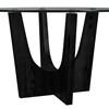 Round Oregon Dining Table with Glass Top and Pedestal Base (D-17380-8-DT3) image 6