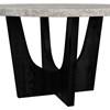 Round Oregon Dining Table with Faux Marble Top and Pedestal Base (D-17380-8-DT2) image 6