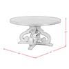 Round Stone Dining Table with Pedestal Base (DST780DT) image 9