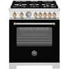 30-inch Freestanding Dual Fuel Range (MAS305DFMNG) image 1