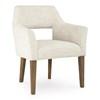 Marxmore D863-02A Dining Upholstered Arm Chair image 1