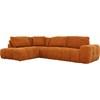 Ciello Fabric 2 pc Sectional (Ciello 2 pc Sectional - Almoro Auburn) image 1
