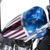 Glory Days 2323-RWB Roadie Vintage Motorcycle Bar Table - Vintage Red, White, and Blue image 5
