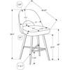 Counter Height Stool (I 1253) image 3
