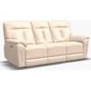 Oakley Power Reclining Leather Sofa (41187-L6-REIN-PARCHMENT) image 1