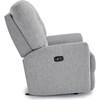 Nika Power Swivel Glider Fabric Recliner (8NZ85 19533) image 4