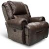 Genet Power Fabric and Leather Recliner with Wall Recline (FS9NZ64LF 28026 53556L) image 1