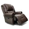 Genet Power Fabric and Leather Recliner with Wall Recline (FS9NZ64LF 28026 53556L) image 2