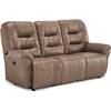 Unity Power Reclining Leather Match Sofa (S735CP4 53559L) image 1