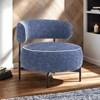 Fauteuil fixe Florens en tissu (FM-AC8015BL) image 1