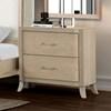 Candra 2-Drawer Nightstand (FM7424AK-N) image 1