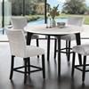 Sabro 5 pc Counter Height Dinette (FM3330BK-PRT-5PC) image 2