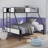 Molton FM-BK904BK-TF Twin/Full Metal Bunkbed image 1