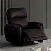 Schlieren Power Leather Recliner (FM6012BK-CH-PM) image 1