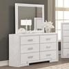 Basilone 6-Drawer Dresser (FM7440WH-D) image 1