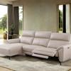 Theola Power Reclining Leather Sectional (CM9937WH-SECT-PM-L) image 1
