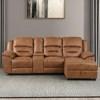 Septimus Reclining Fabric Sectional (TM6028BR-SECT) image 4
