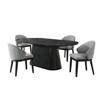 Tottenham 5 pc Dinette (FM3222BK-OT-5PC-23BK) image 1