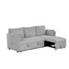 Mobilier modulaire Denholme en tissu (SL64002GY-SF-PK) image 2