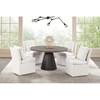 Broager 5 pc Dinette (FM3331DB-RT-5PC-01WH) image 1