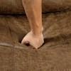 Ezekius Reclining Leather Sectional (FM6011BR-M-SECT) image 7
