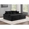 Tavedestrand Stationary Fabric Sofa (FM6900BK-PK) image 2
