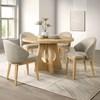 Round Ozark Dining Table with Pedestal Base (FM3223AK-RT) image 1