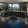 Nappi Fabric Sectional (FM62102BK-SECT-L+OT) image 1