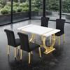 Holstebro 5 pc Dinette (FM37007GD-T-5PC-07GB) image 1