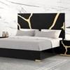 Goldsberg Queen Panel Bed (FM7425BK-Q-G-BED) image 1