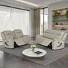 Arturus Power Reclining Fabric Loveseat with Console (NX6061LB-LV-PM) image 2