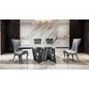 Basilicata 7 pc Dinette (FM33001SV-T-7PC-12BK) image 2