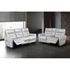 Terentius Power Reclining Leather Loveseat with Console (FM69006TP-LV-PM) image 2