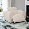 Thaddea Power Wood Recliner (CM9934WH-CH-PM) image 1
