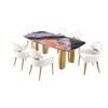 Northolt 5 pc Dinette (FM37004GY-T-5PC) image 1