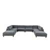 Dagenham Fabric Sectional (FM6800GY-B) image 4