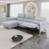 Brande Power Reclining Fabric Sectional (CM9938GY-SECT-PM-L) image 1