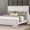 Basilone King Panel Bed (FM7440WH-EK-BED) image 1