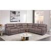 Demetrius Power Reclining Wood Sectional (CM9930BR-SECT-PM) image 3