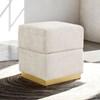 Krysten FM-AC8005WH Storage Stool image 1