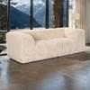 Nappi Stationary Fabric Loveseat (FM62102BG-LV-PK) image 1