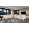 Nappi Stationary Fabric Loveseat (FM62102BG-LV-PK) image 2