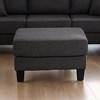 Cinderford Fabric Storage Ottoman (SL6936DG-OT) image 1