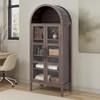 Gateshead SL-AC8001WN-3A Arched Cabinet image 1
