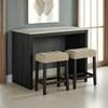 Zanaide 3 pc Dinette (SL3402BK-PT-3PK) image 1