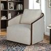 Zebina Swivel Chair (FM-AC6014LB-SW) image 1