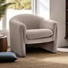 Fauteuil d'appoint fixe Bedale en fausse fourrure (FM-AC8016LB) image 1